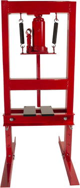 6-Ton Hydraulic Shop Floor Press with Press Plates and H Frame is Ideal for Gears and Bearings (inc GST)