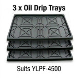 Plastic Oil Drip Trays Set Of 3 to Suit 4 Post Car Hoist Model YLPF-4500 1100mm Wide