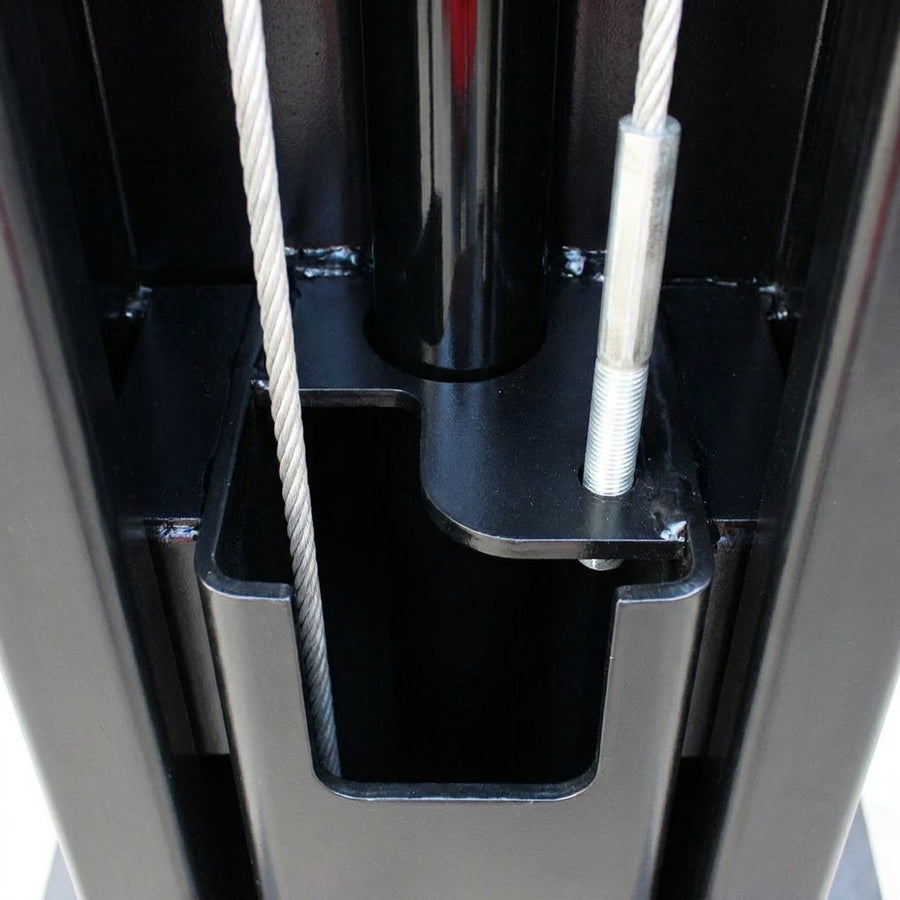 4.5 Tonne Clear Floor Car Hoist Single Point Release 2020mm Lift Height, 4 x 3 Stage arms YL-345
