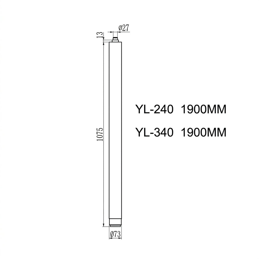 Hydraulic Cylinder/Rams for 2 Post Vehicle Hoists 4 Tonne to 6 Tonne