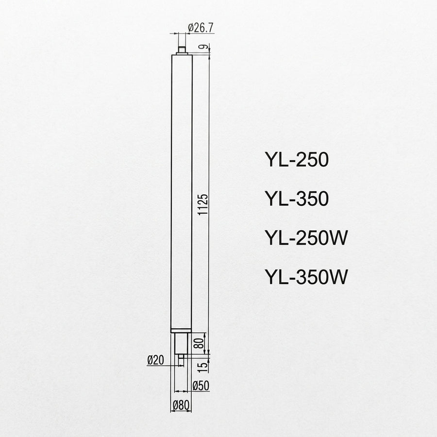 Hydraulic Cylinder/Rams for 2 Post Vehicle Hoists 4 Tonne to 6 Tonne