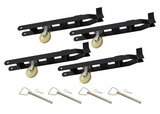 FYLPF-4500  4 Post Car Hoist 4.5 Tonne Extra High & Wide Model with caster kit