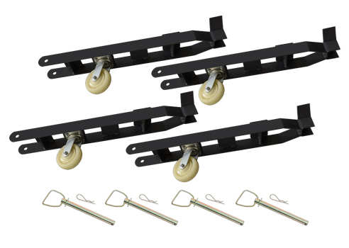 FYLPF-4500  4 Post Car Hoist 4.5 Tonne Extra High & Wide Model with caster kit