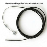 Unlocking Cable to Suit 2 Post Hoists YL Series,240,340,250,350,250W & 350W