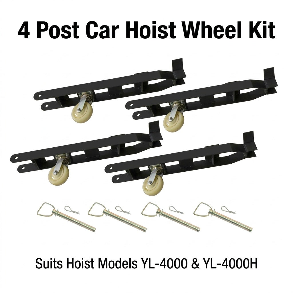 Caster Wheel Mobile Kit to Suit YL-4000 & YL4000H 4 Post Car Hoists