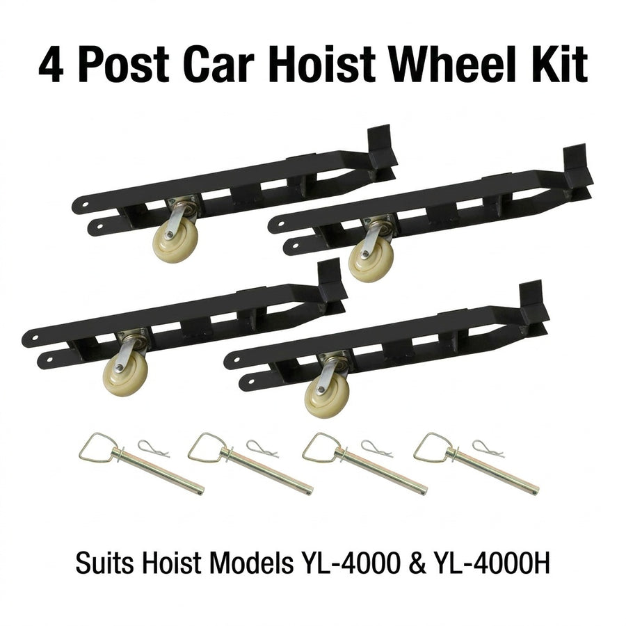 Caster Wheel Mobile Kit to Suit YL-4000 & YL4000H 4 Post Car Hoists