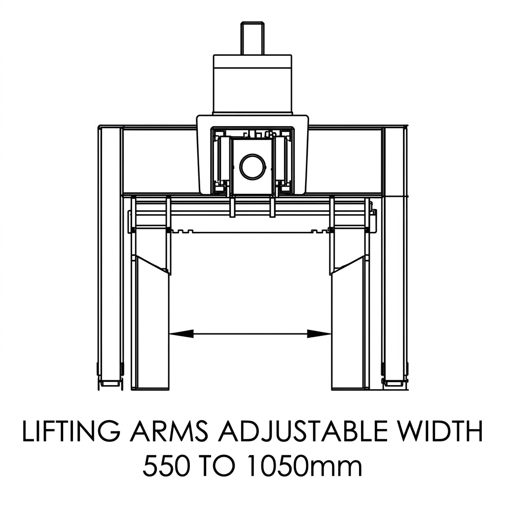Wireless Mobile Truck Column Lift Hoists, Bus, Forklift. Caravan, Lift Hoist 14 Tonne, 3.5Tonne Per Column