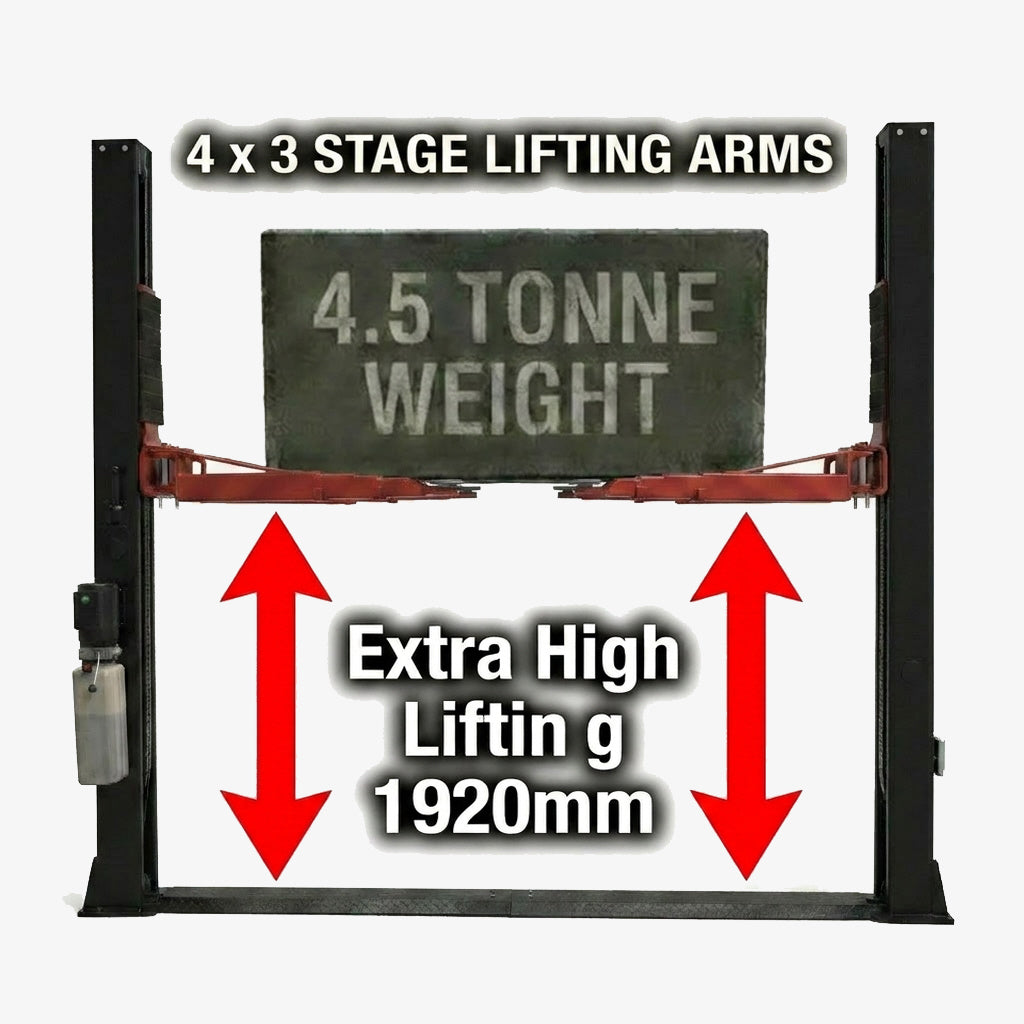4.5 Tonne Base Plate Car Hoist Single Point Release YL-245