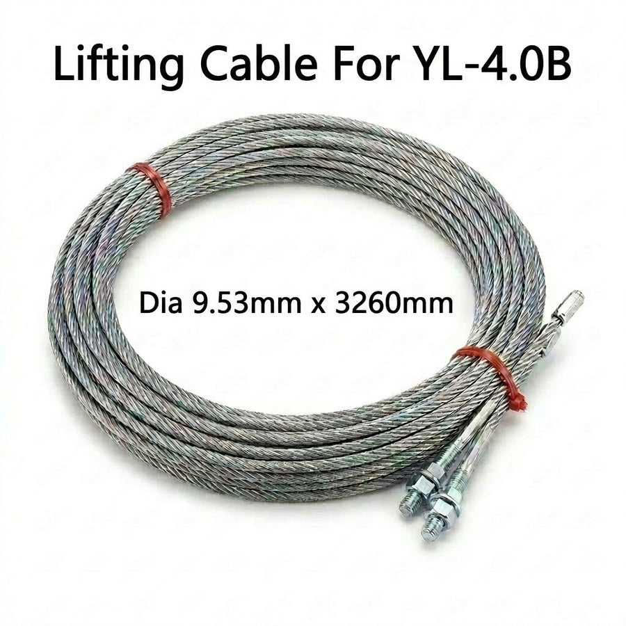 Replacement Lifting Cables for YL-4.0B 4 Post Hoist