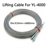 Lifting Cables For 4 Post Vehicle Lifts 4 Tonne To 15 Tonne