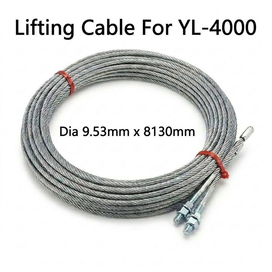 Lifting Cables For 4 Post Vehicle Lifts 4 Tonne To 15 Tonne