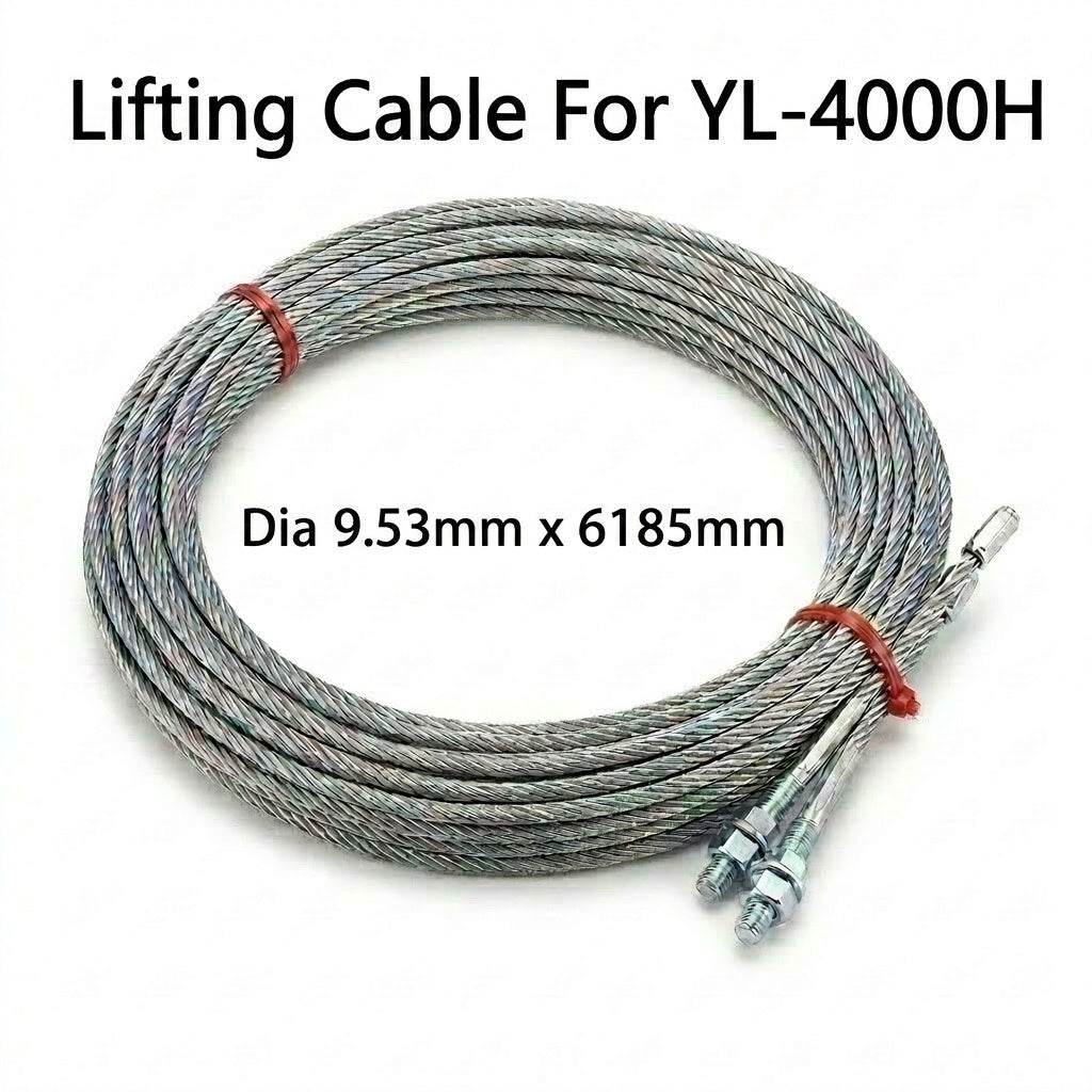 Replacement Lifting Cables for YL-4000H 4 Post Hoist