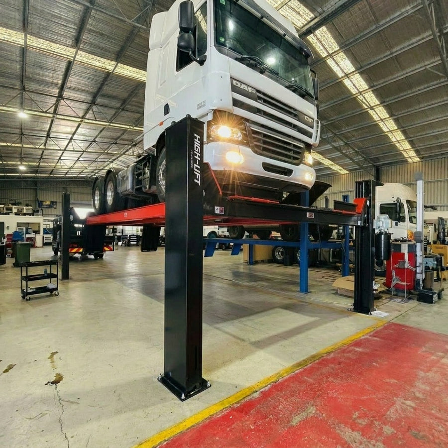 Highlift YL-12, 12 Ton 4 Post Truck Hoist Extra Long 7.5Meters