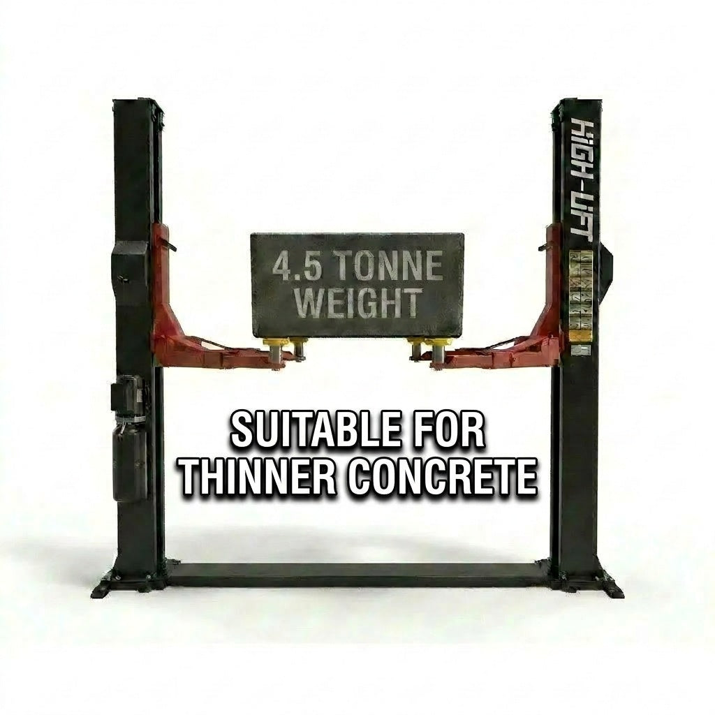 YL-140B Base Plate Car Hoist 4.5 Tonne Suitable for Thinner Concrete