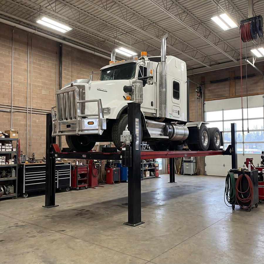 Highlift 15 Ton 4 Post Truck Hoist Extra Long 7.5Meters