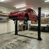 2.4m High Low Profile 4.5 Tonne Base Plate Car Hoist Electric Locks Suitable for Home Garage - YL-240SE