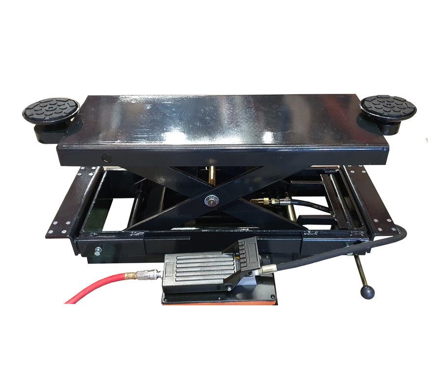 RJQ-3500 Air Operated 2 Tonne Pneumatic Car Hoist Rolling Bridge Jack Suits AYL4000, AYL4000H