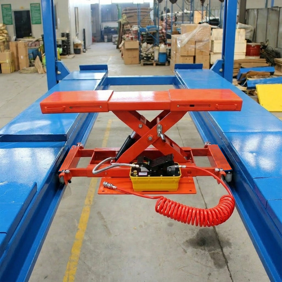 2 Tonne Car Hoist Rolling Bridge Jack to Suit YLPF-4500 With Air/Hydraulic Pump