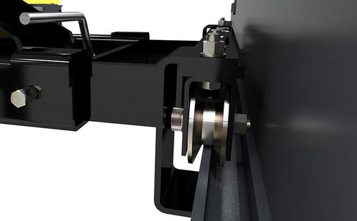 RJQ-7000 Heavy Duty 3 Tonne Rolling Bridge Jack for Truck Hoist Air Operated Suit YL-6500 and YL-5500