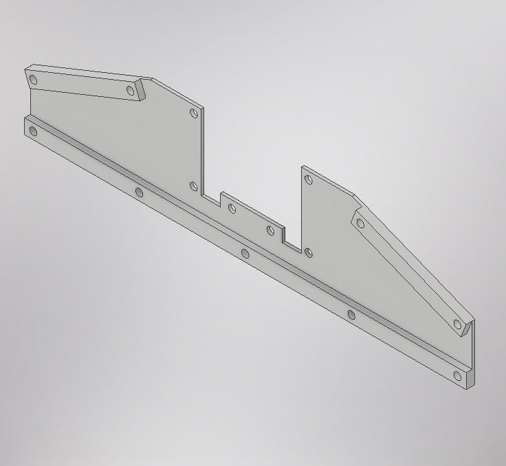 2 Post Car Hoist Base Support, Reinforcement Plates For YL-240 & YL-340