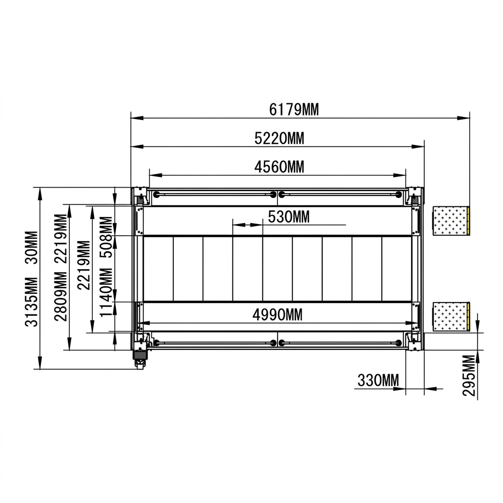 Custom Built 4 Post Car Hoist