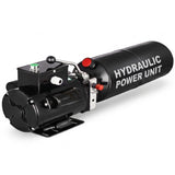 Three Phase 415v 10amp Car Hoist Hydraulic Pump Power Pack 10L Steel Tank