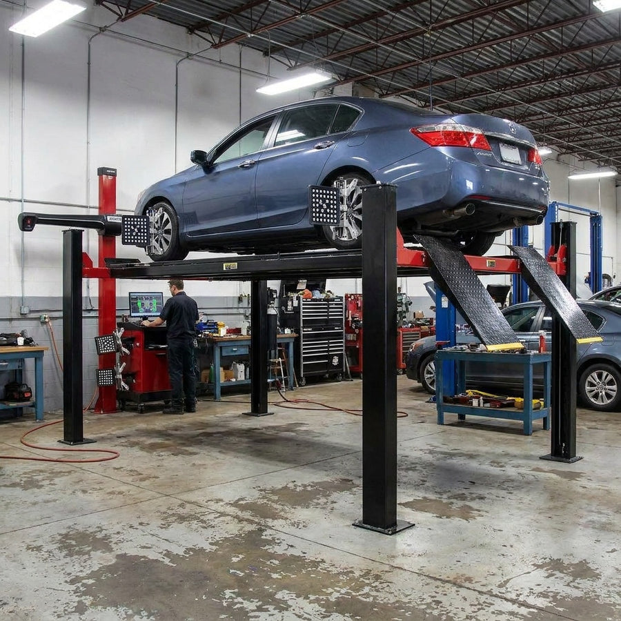Highlift YL-4.0B 4 Tonne 4 Post Commercial Use Wheel Alignment Car Hoist
