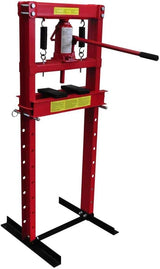 12-Ton Hydraulic Shop Floor Press with Press Plates and H Frame is Ideal for Gears and Bearings (inc GST)