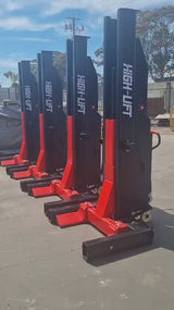 Wireless Mobile Truck Column Lift Hoists, Bus, Forklift. Caravan, Lift Hoist 14 Tonne, 3.5Tonne Per Column