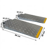 Car Hoist Light Weight Aluminium Ramps To Suit AYL-4000, AYL-4000H, YL-9FW and YL-11FW 4 Post Car Hoists