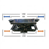 RJ-3500 Hand Operated 1.6 Tonne 4 post Car Hoist Rolling Bridge (Sliding) Jack Suits AYL4000, AYL4000H