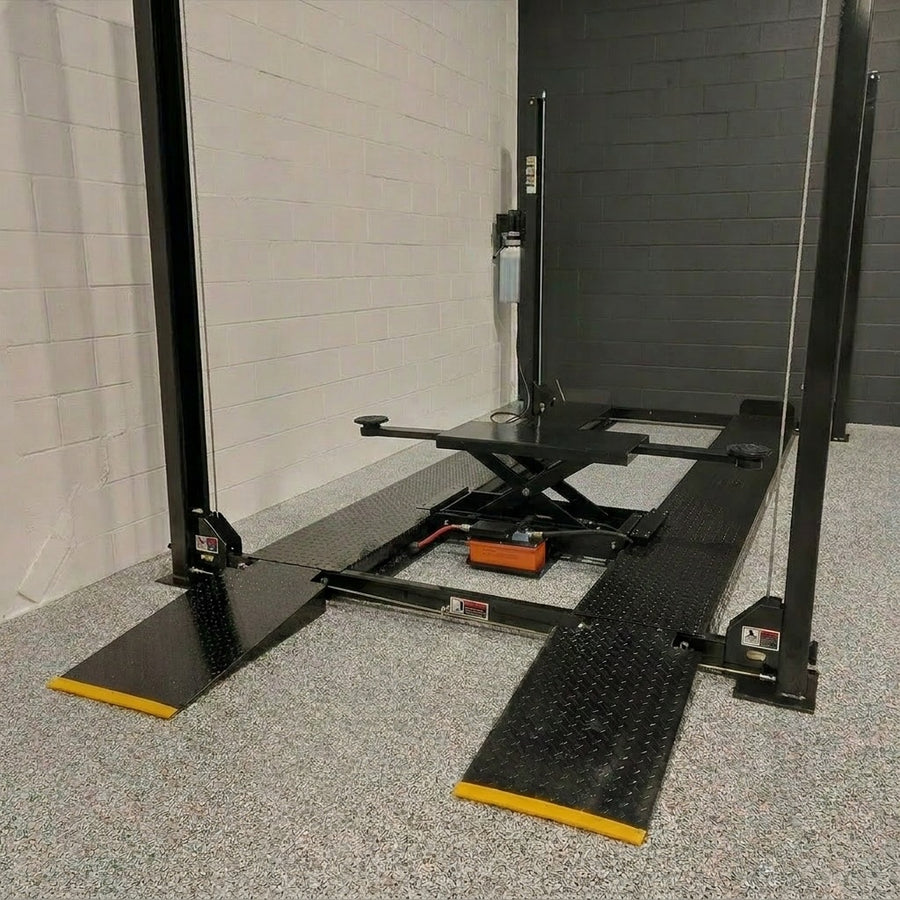 RJQ-3500 Air Operated 2 Tonne Pneumatic Car Hoist Rolling Bridge Jack Suits AYL4000, AYL4000H