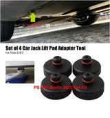 Tesla Model3/Y/S/X Rubber Lifting Jack Pad Adapter Lift Point Repair Tool Pucks Chassis Stands Styling Suitable Accessories