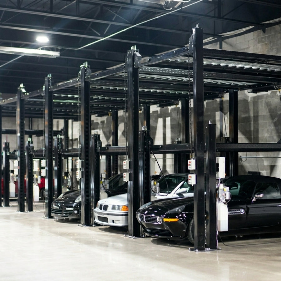 Highlift Triple Stacker Car Parking Storage Hoist 4.5Tonne
