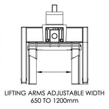 Wireless Mobile Truck, Bus, Forklift. Caravan, Tractor Column Lift Hoist 10Tonne Per Column