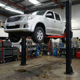 4.5 Tonne Clear Floor Car Hoist Single Point Release 2020mm Lift Height, 4 x 3 Stage arms YL-345
