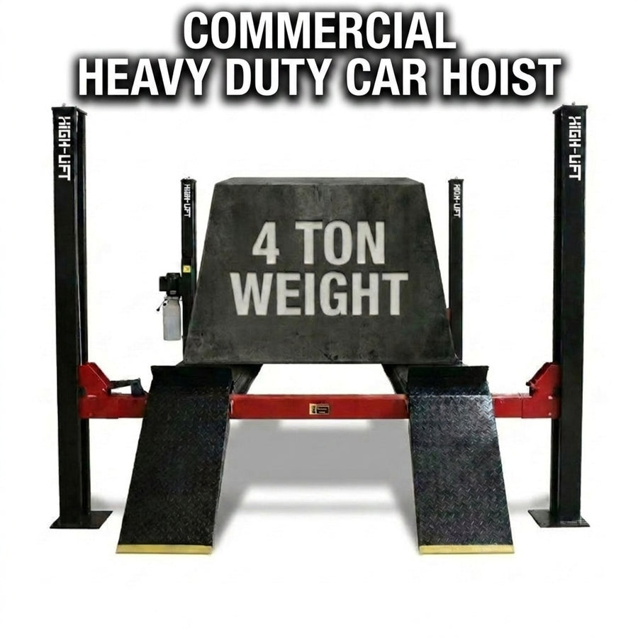 Highlift YL-4.0 4 Tonne 4 Post Commercial Workshop Heavy-Duty Car Hoist