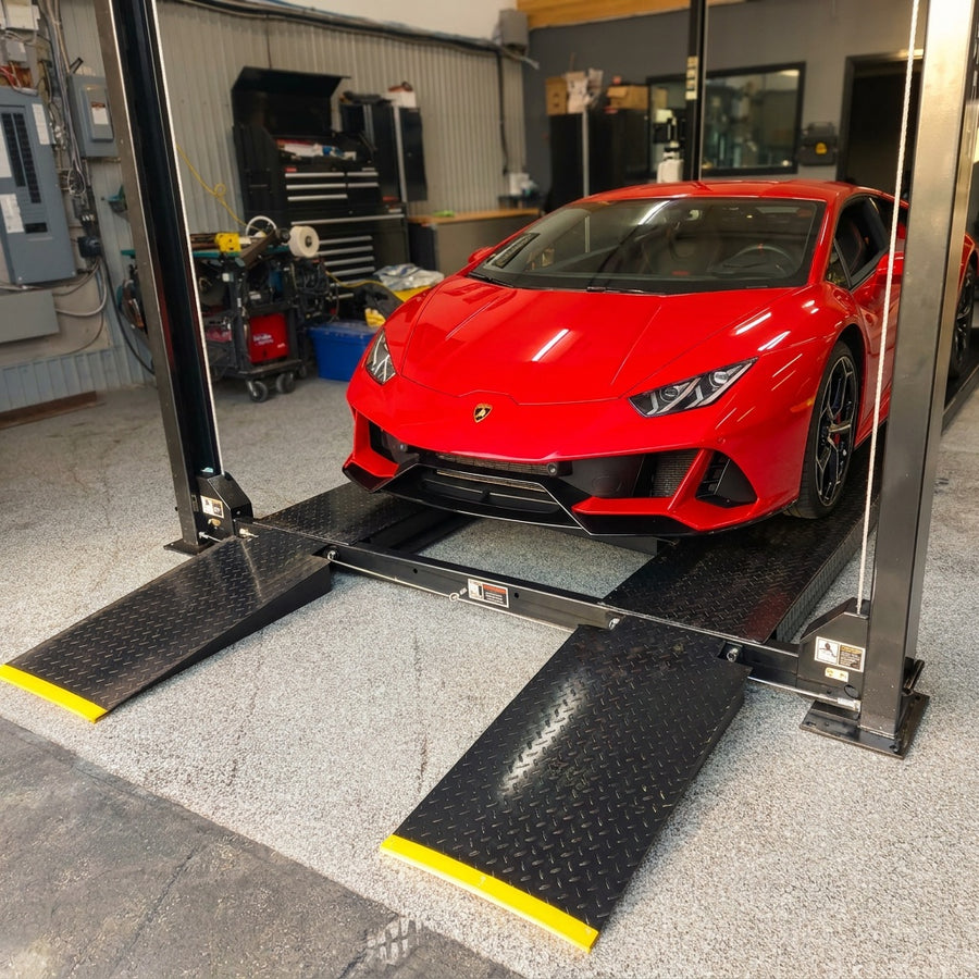 Highlift AYL4000 4 Post Car Storage Workshop Storage Hoist 4 tonne
