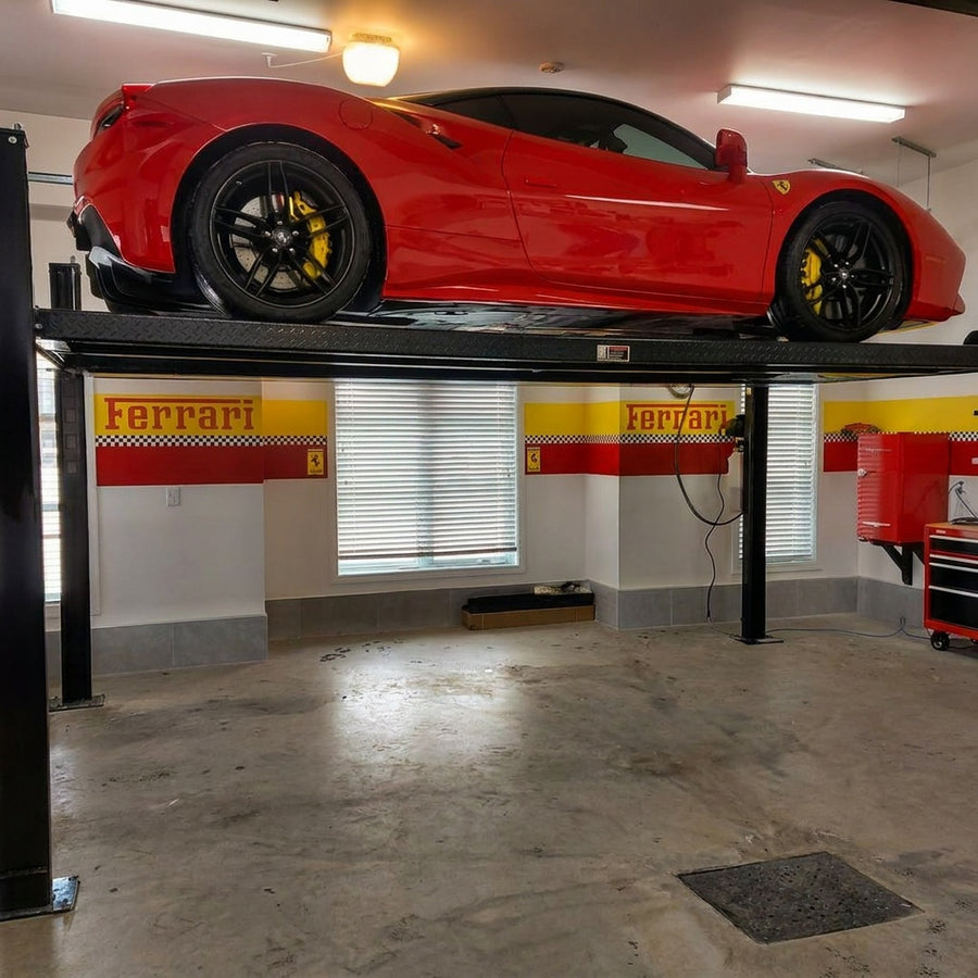 Highlift AYL4000 4 Post Car Storage Workshop Storage Hoist 4 tonne