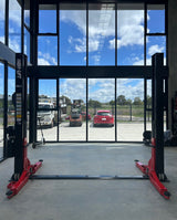 YL-250 Base Plate Car Hoist 5 Tonne Extra Thick Columns Single Point Release 5000kg