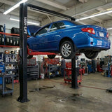 5Tonne YL-350 Clear Floor Car Hoist Extra Thick Columns, Single Point release 5000kg