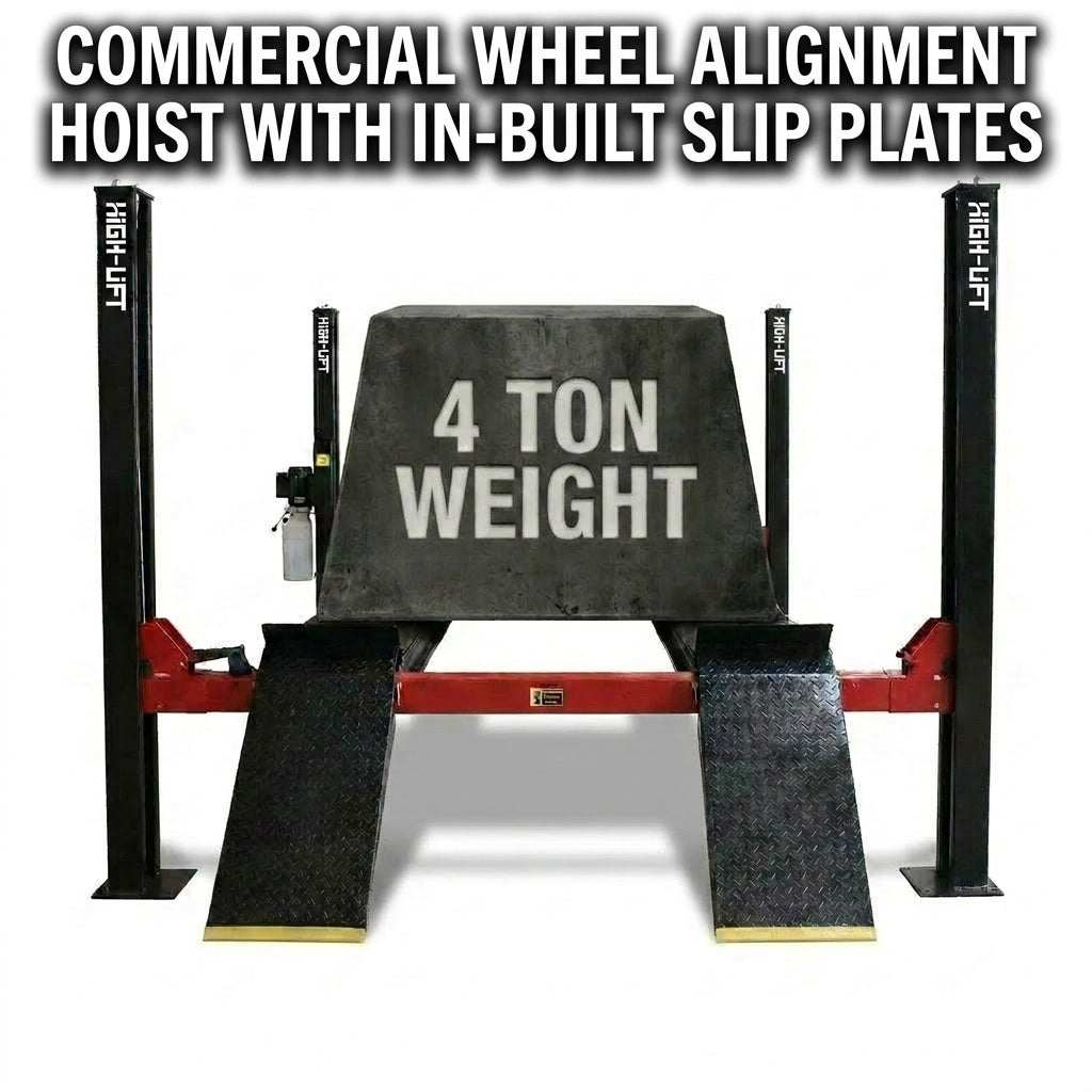 Highlift YL-4.0B 4 Tonne 4 Post Commercial Use Wheel Alignment Car Hoist