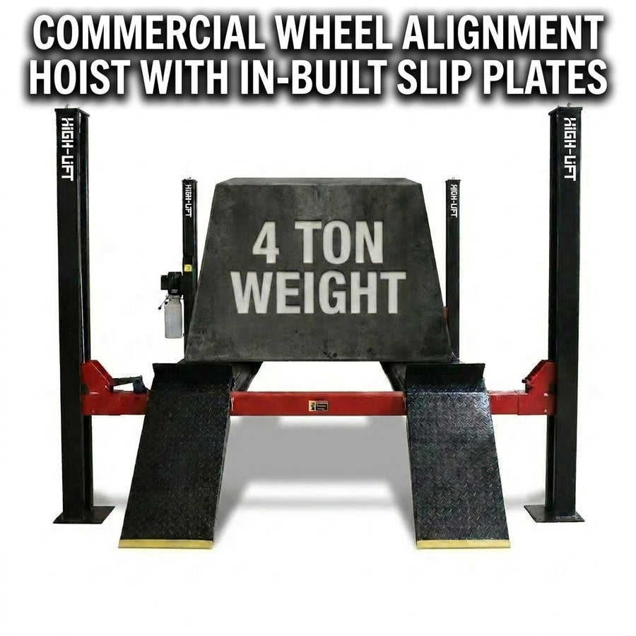 Highlift YL-4.0B 4 Tonne 4 Post Commercial Use Wheel Alignment Car Hoist