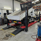 Highlift YL-8000 8 Tonne 4 Post Truck, Car Commercial Use with Wheel Alignment Slip Plates