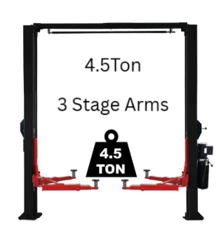 4.5 Ton Clear Floor Car Hoist Single Point Release YL-340 (inc GST)