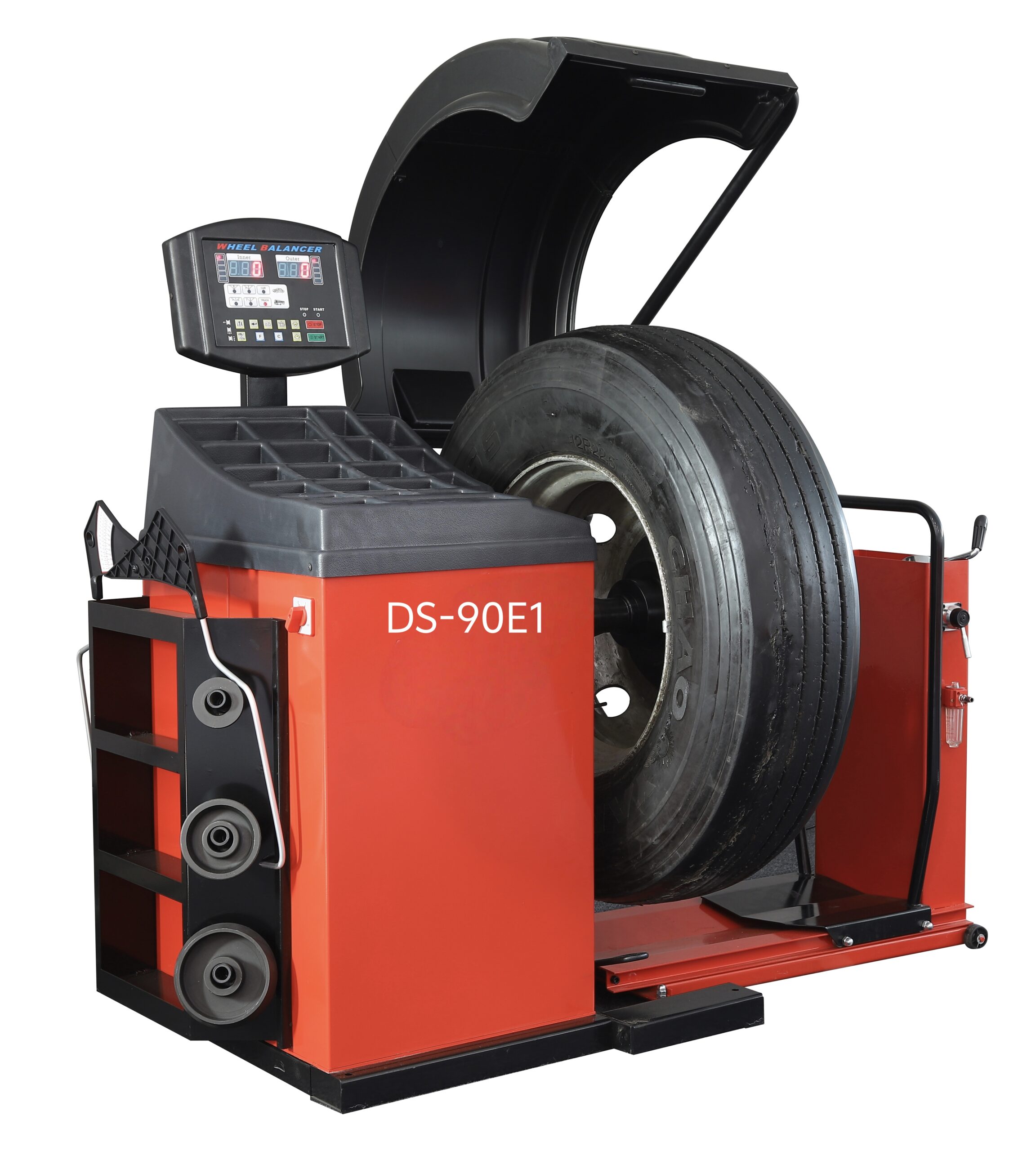 Truck, Bus and Car Wheel Balancer With Air Assist Lift - DS-90E1