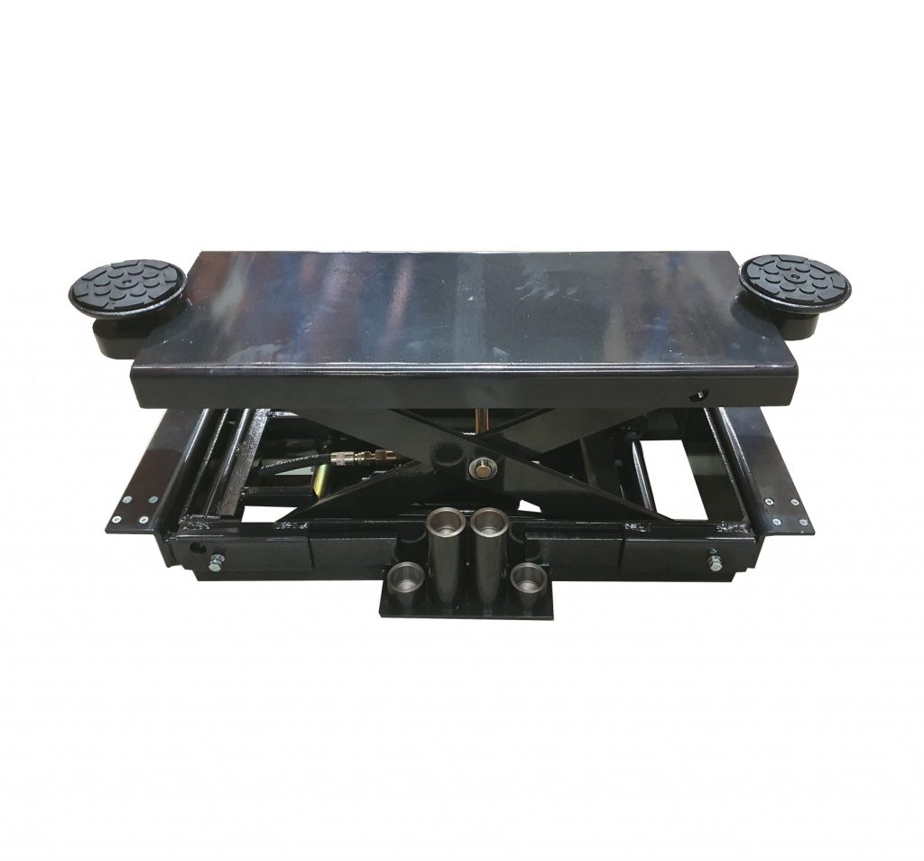 RJ3500 Hand Operated 1.6 Tonne 4 post Car Hoist Rolling (Sliding) Jack