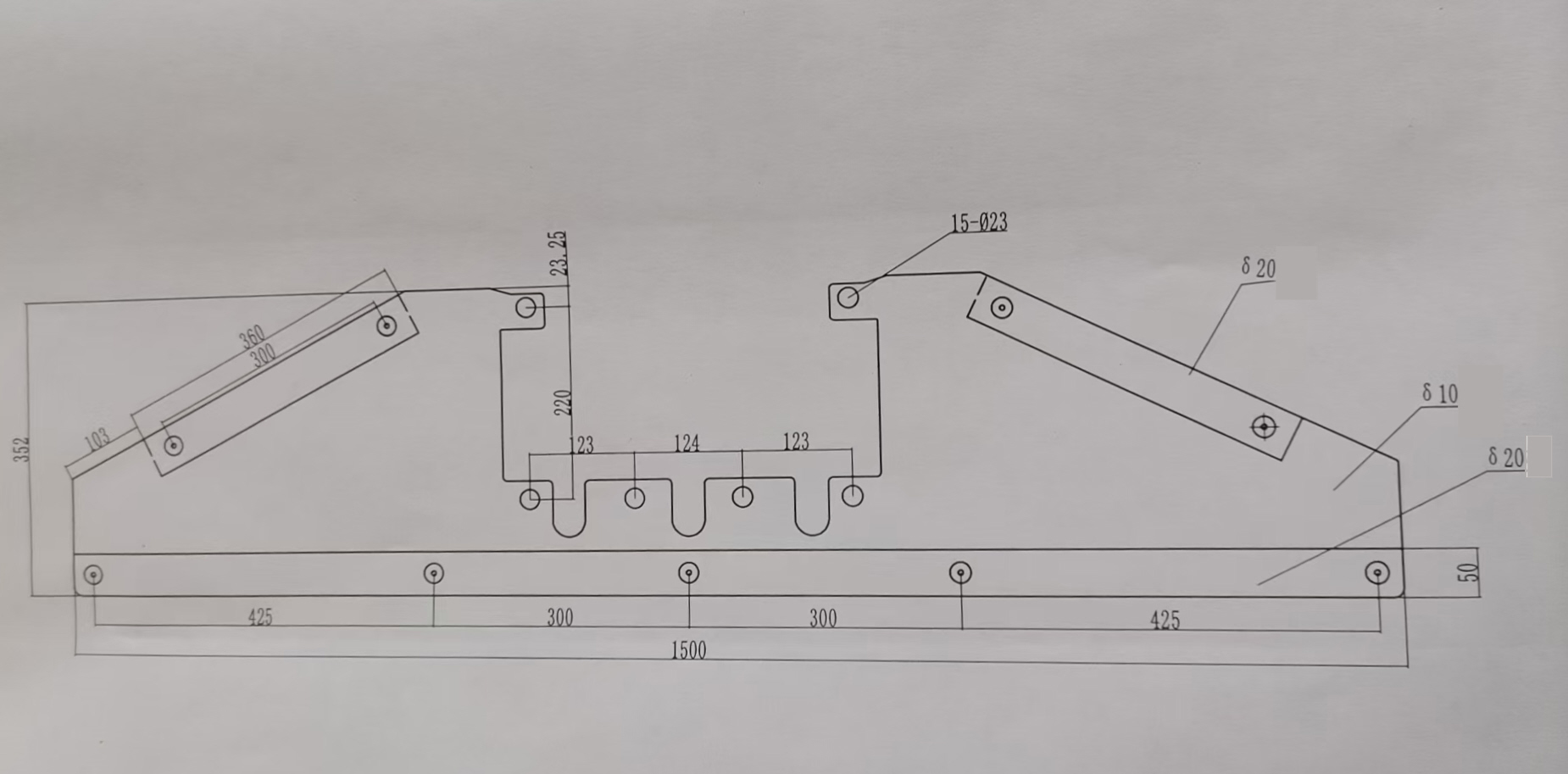 2 Post Car Hoist Base Support, Reinforcement Plates For YL-240 & YL-340 - Image 4