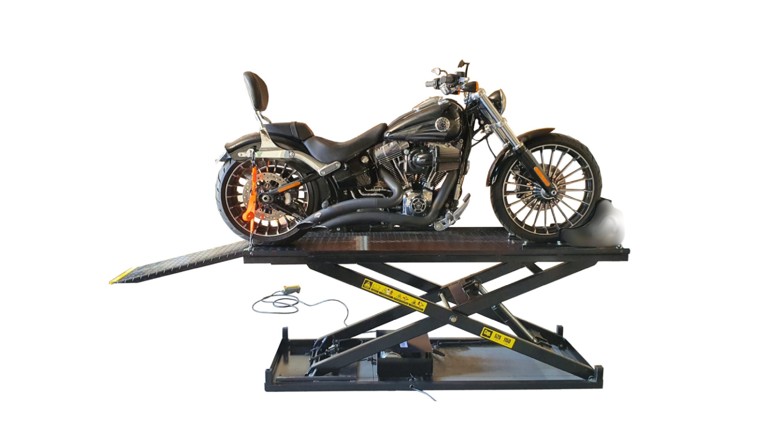 Motor Bike, Cycle 520Kg Large Commercial Hydraulic Lift Table Hoist With Bonus Jack OPK-ME500