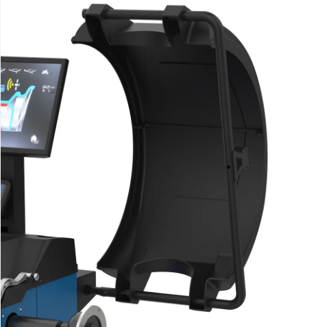 HW-9860 Fully Automatic Wheel Balancer Suite 10" to 24" Rims Laser Measurment LCD Display - Image 5